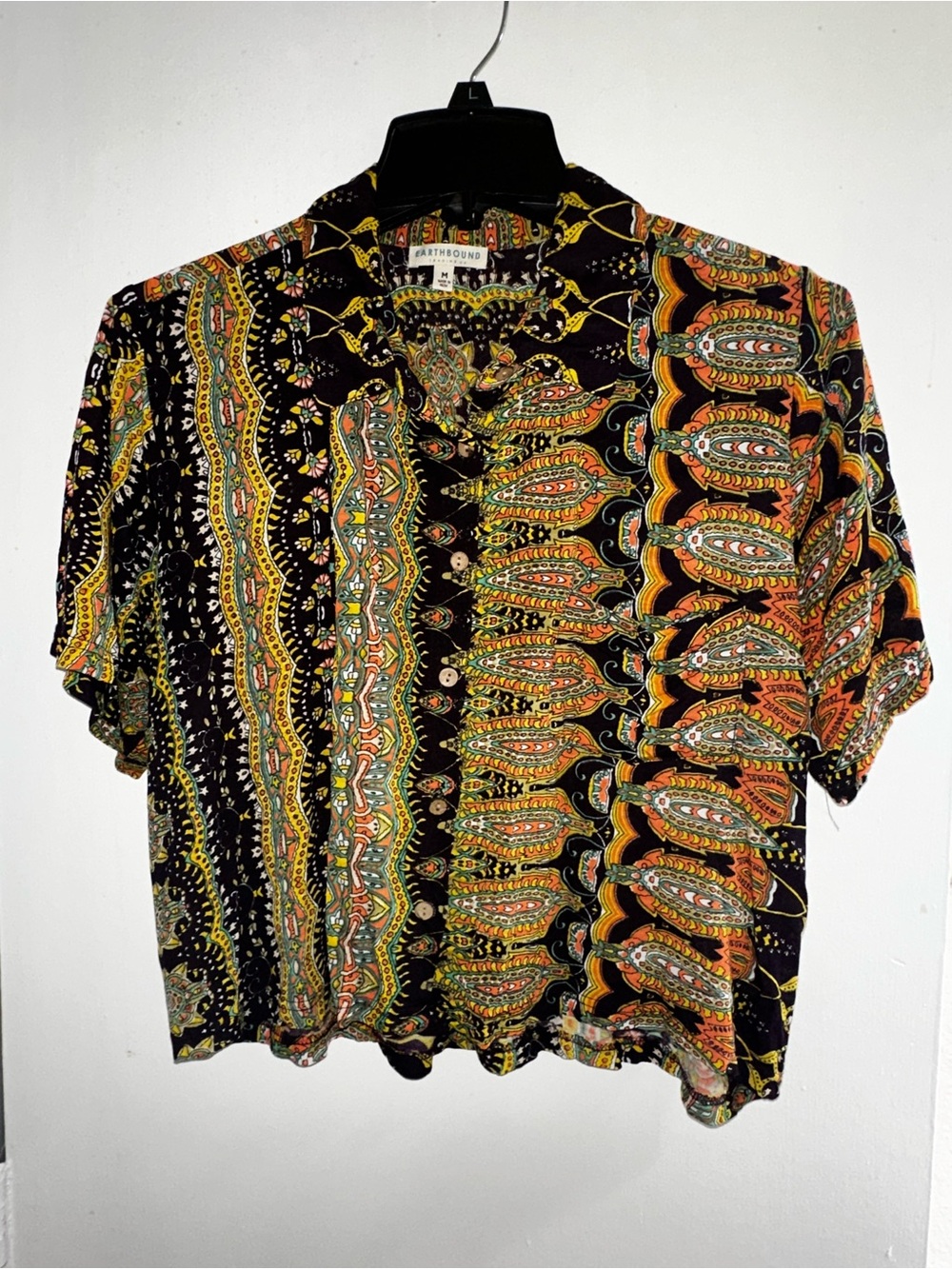 EARTHBOUND Short-Sleeve Button-Up